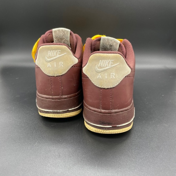 Nike Air Force 1s 2007 Burgundy 315122-603 Men’s Size 10.5 - Picture 2 of 5